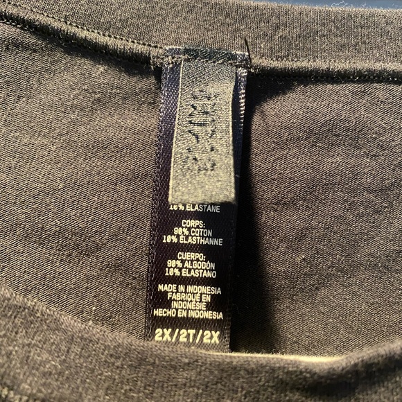 Black Skims Tee - Picture 4 of 5